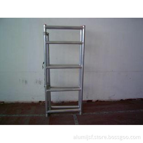 Light Weight Aluminum Folding Scaffold / Durable folding sc